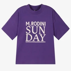 Purple Organic Cotton Sunday T-Shirt
