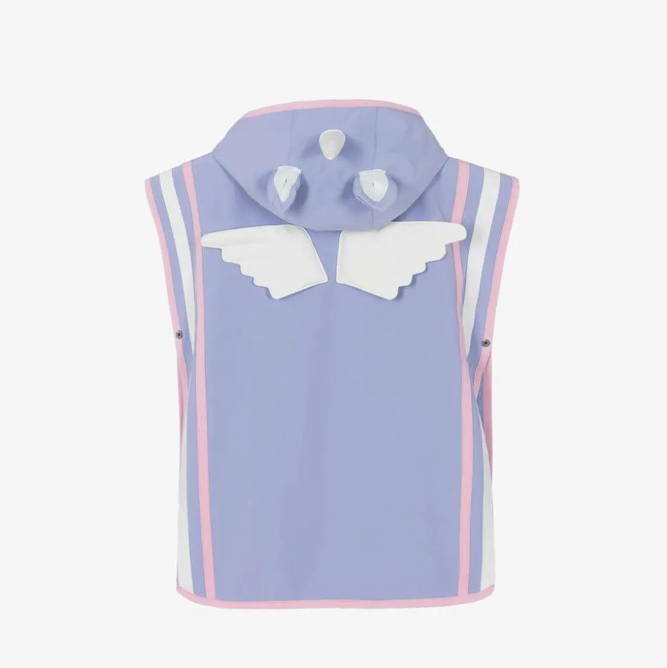 Purple Sparkle The Unicorn Poncho Towel