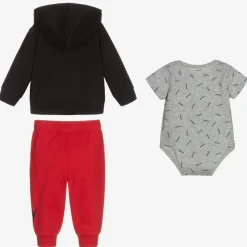 Red & Black Tracksuit Set