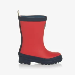 Red & Blue Rain Boots