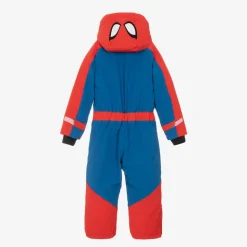 Red & Blue Spiderman Ski Snowsuit