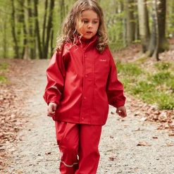 Red 2 Piece Rainsuit