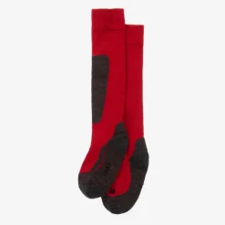 Red Active Ski Socks
