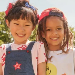 Red Bow Hair Clip (7cm)