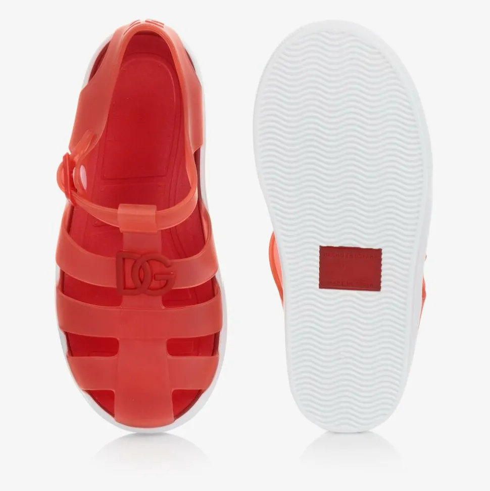 Red DG Jelly Shoes