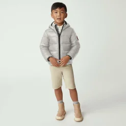 Silver Down Padded Crofton Jacket