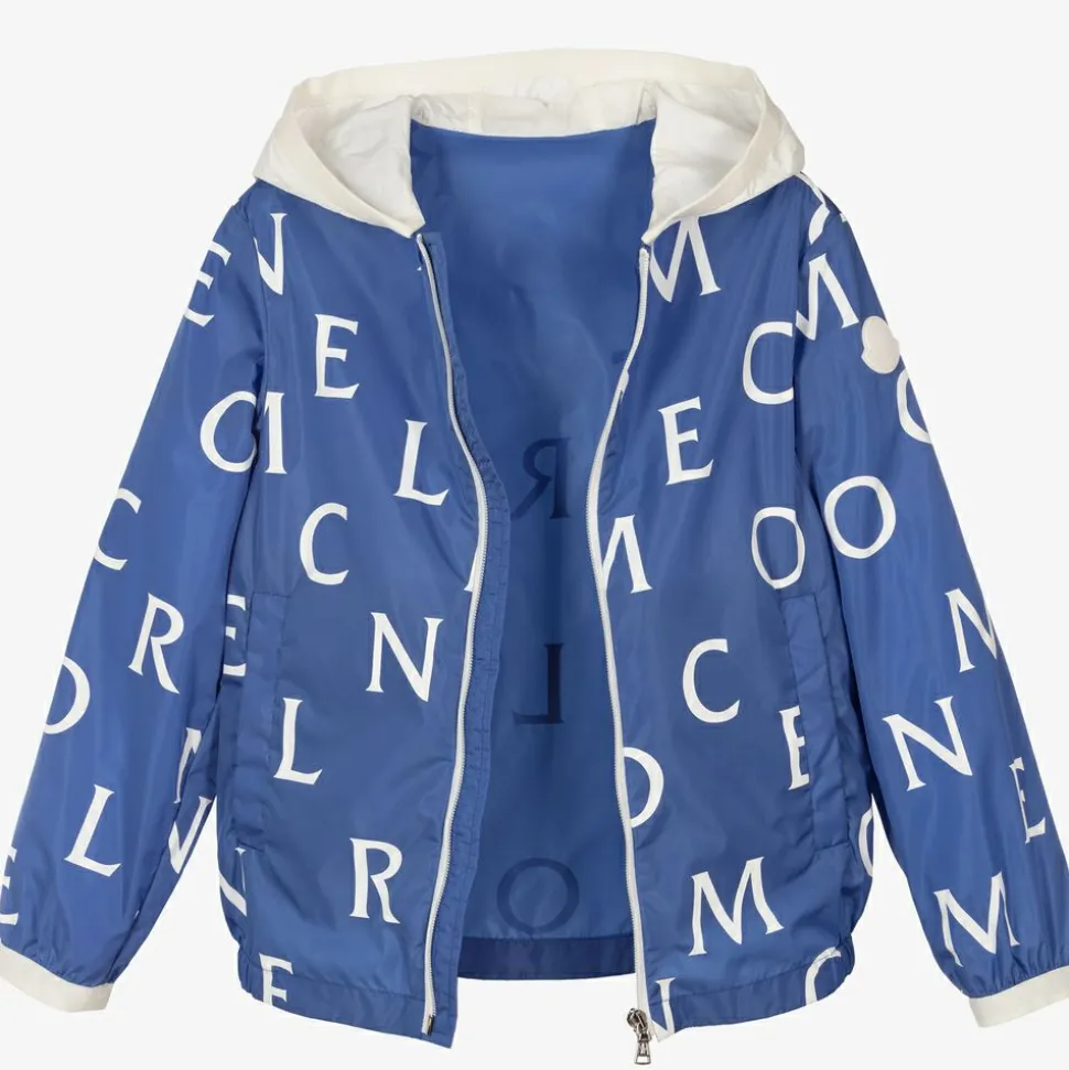 Teen Boys Blue Logo Jacket