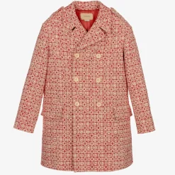 Teen Boys G Jacquard Coat