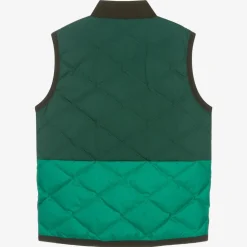 Teen Boys Green Bokai Down Padded Gilet