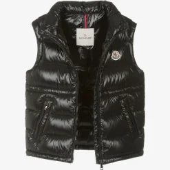 Teen Girls Black Ania Puffer Gilet