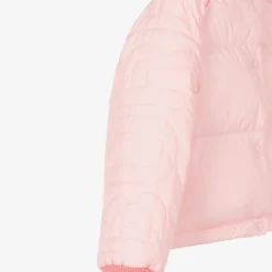 Teen Girls Pink Down Padded Puffer Jacket