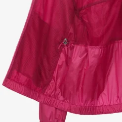 Teen Girls Pink Owara Windbreaker Jacket