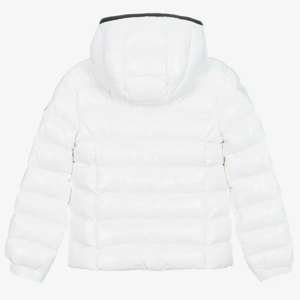 Teen Girls White Bady Down Puffer Jacket