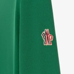 Teen Green Technical Half-Zip Top