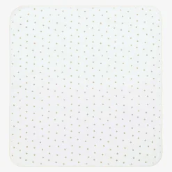 White Buzzing Bees Pima Cotton Blanket (74cm)