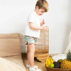 White Canvas T-Bar Shoes