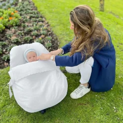 White Car Seat Baby Nest (75cm)