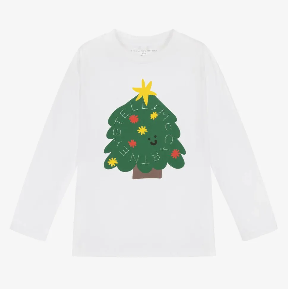 White Cotton Christmas Tree Top