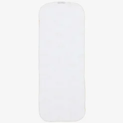 White Cotton Honey Bear Cubs Burp Cloth (49cm)