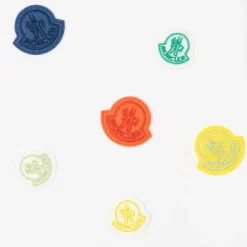 White Cotton Multi Logo Top