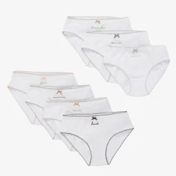 White Days Of The Week Cotton Knickers Gift Set