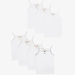 White Days Of The Week Cotton Vests Gift Set