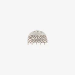 White Diamante Hairclip (5cm)