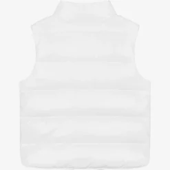 White Down Padded Bernard Puffer Gilet
