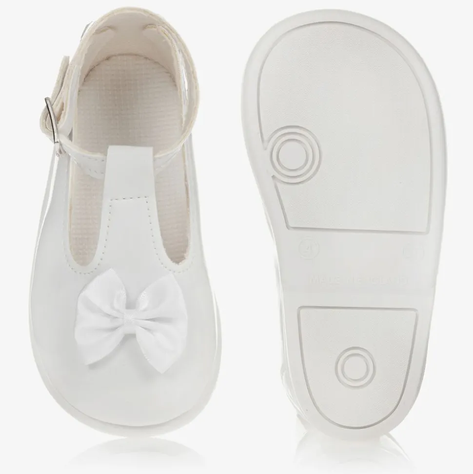White First-Walker Shoes