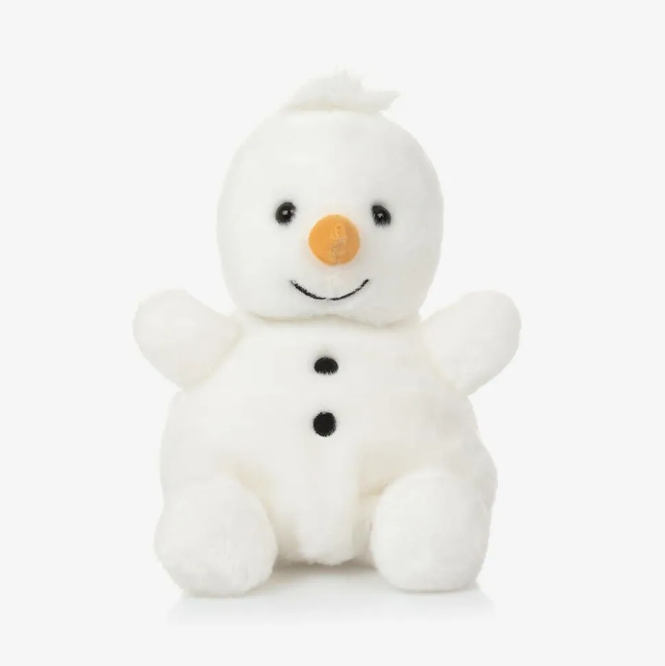 White Froyo Snowman Soft Toy (18cm)