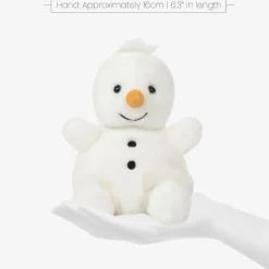 White Froyo Snowman Soft Toy (18cm)