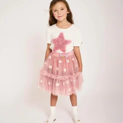 White Glitter Ballerina Shoes