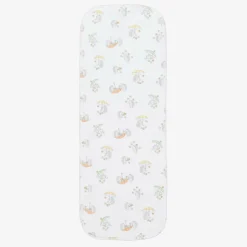White Hedgehogs Fall Showers Burp Cloth (48cm)