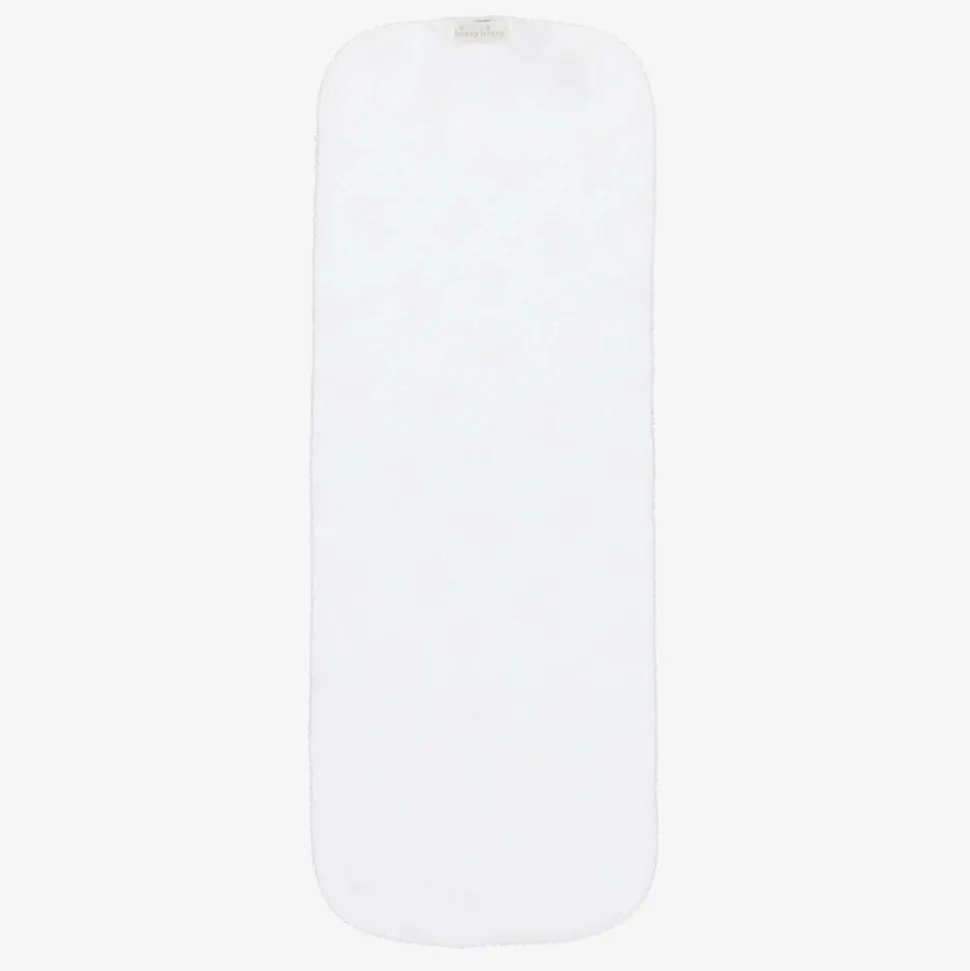 White Hedgehogs Fall Showers Burp Cloth (48cm)