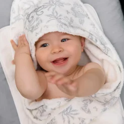 White Hooded Towel (70cm)