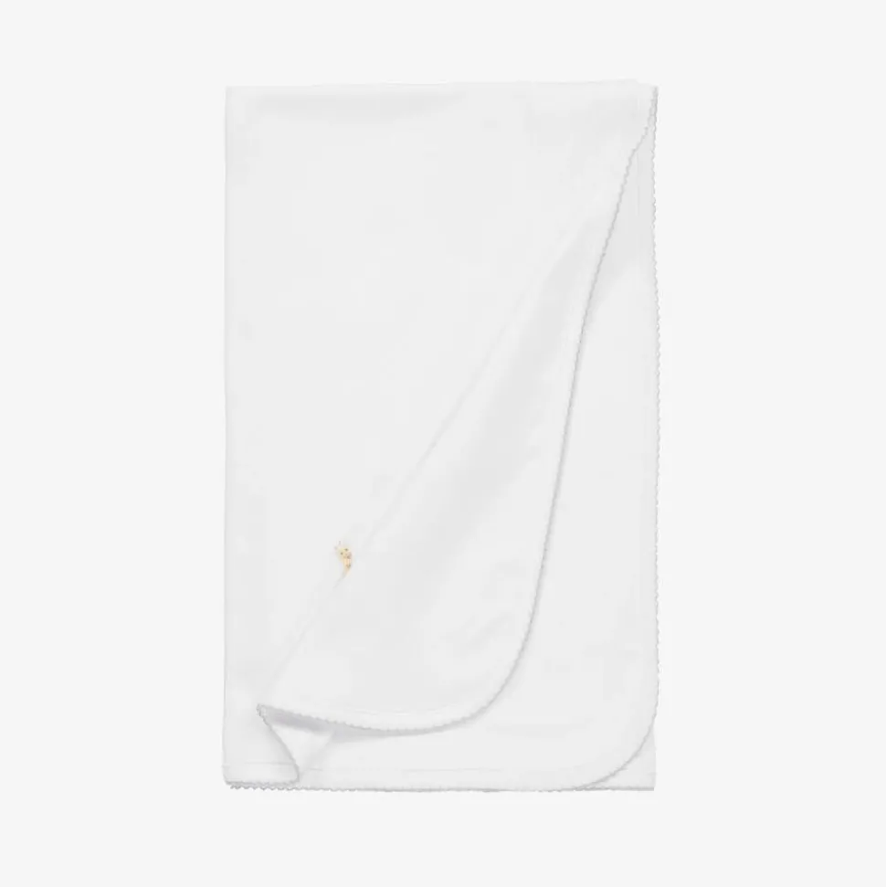 White Jungle Mates Baby Blanket (73cm)