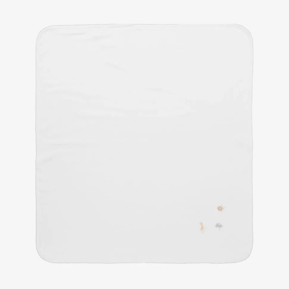 White Jungle Mates Baby Blanket (73cm)