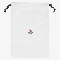 White Leather Logo Trainers