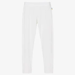 White Organic Bamboo Leggings