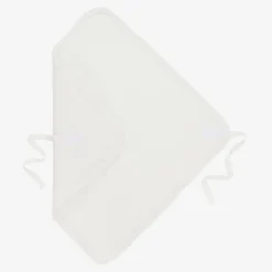 White Organic Cotton Basket Weave Nest