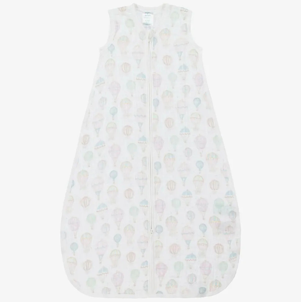 White Organic Cotton Sleeping Bag