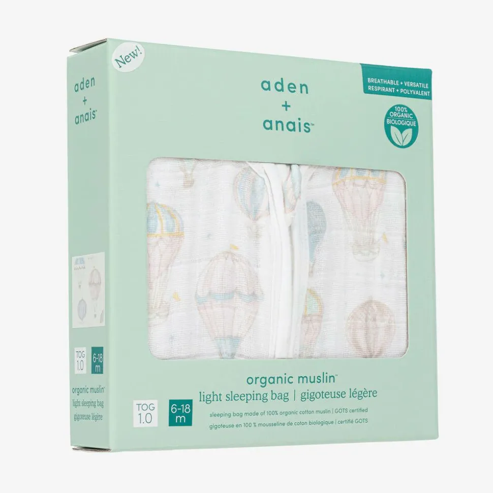 White Organic Cotton Sleeping Bag