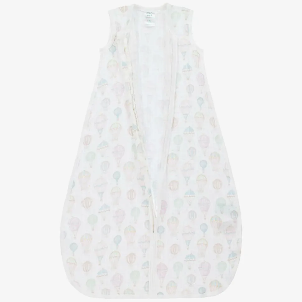 White Organic Cotton Sleeping Bag