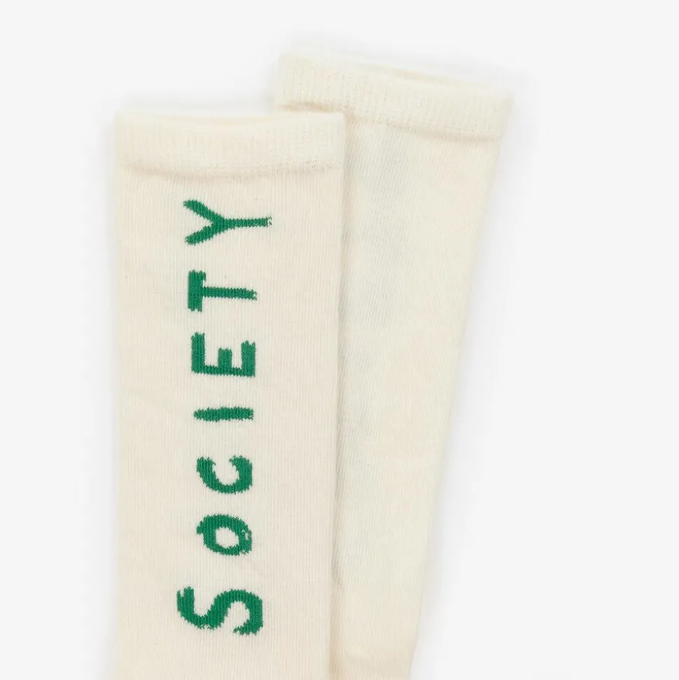 White Organic Cotton Society Socks