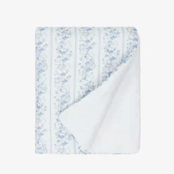 White Padded Linen & Cotton Blanket (97cm)