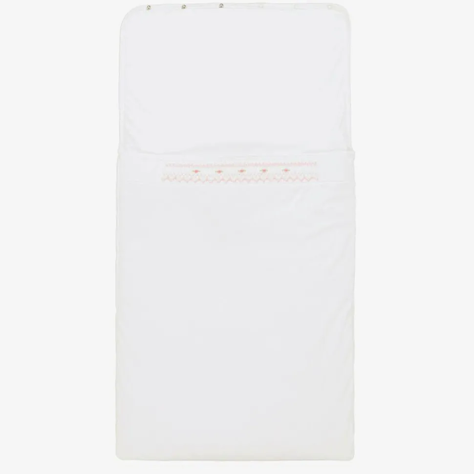 White Pima Cotton Fall Bishop Nest (78cm)