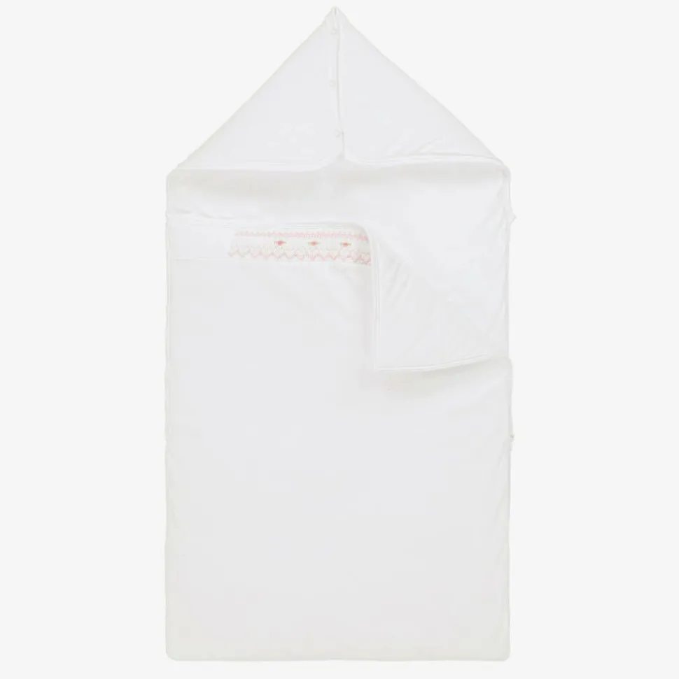 White Pima Cotton Fall Bishop Nest (78cm)