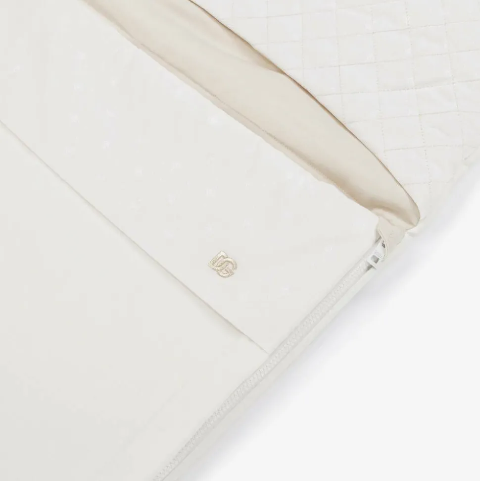 White Quilted Cotton Nest (80cm)