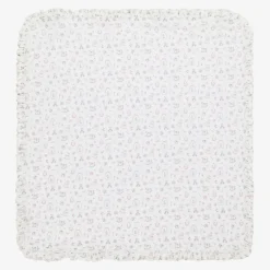 White Supima Cotton Delicate Pink Blanket (80cm)
