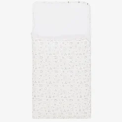 White Supima Cotton Delicate Pink Nest (80cm)